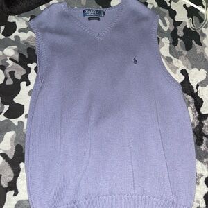 Ralph Lauren Men's Navy/Blue V-Neck Sweater Vest